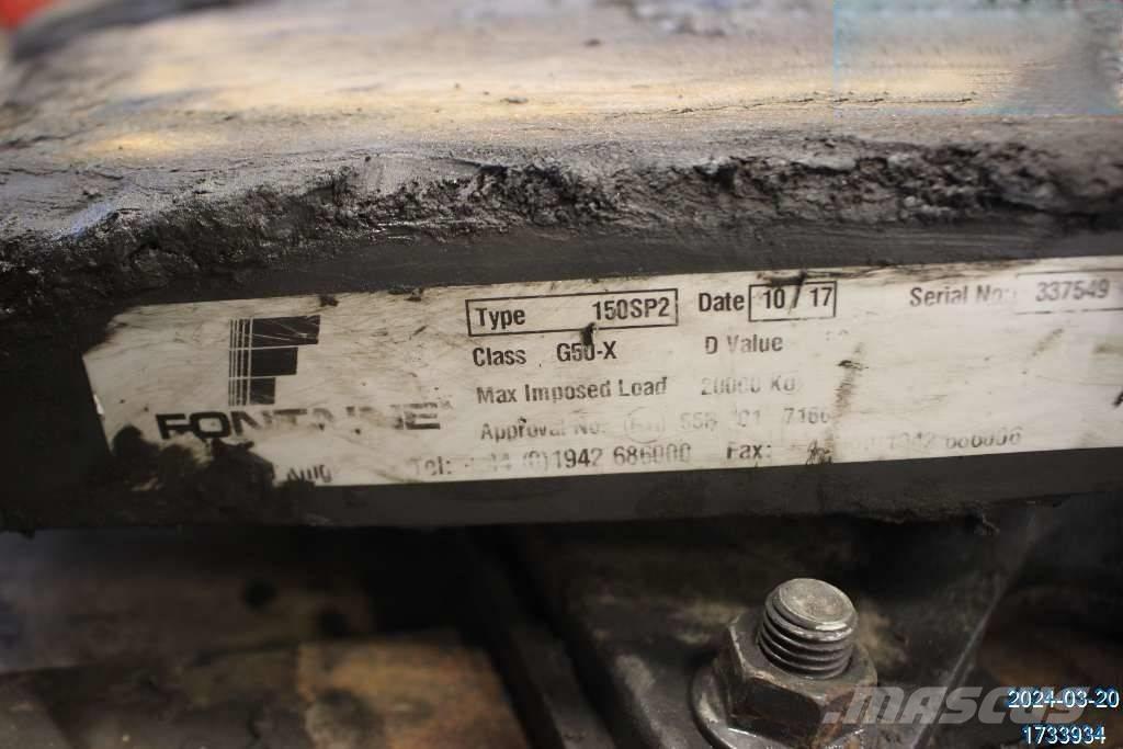 DAF XF 510 シャーシ及びサスペンション