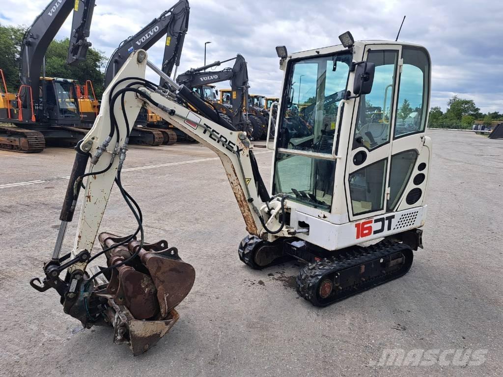 Terex TC16 ミニ油圧ショベル 7t以下（ミニユンボ・ミニディガー）
