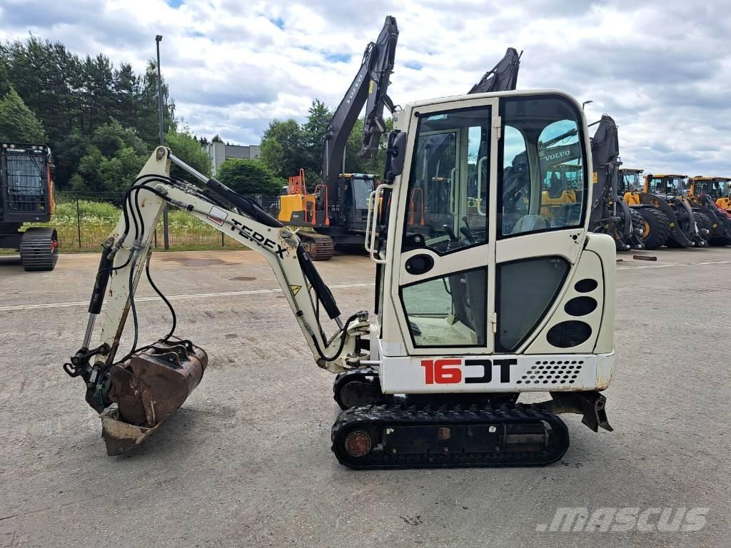 Terex TC16 ミニ油圧ショベル 7t以下（ミニユンボ・ミニディガー）