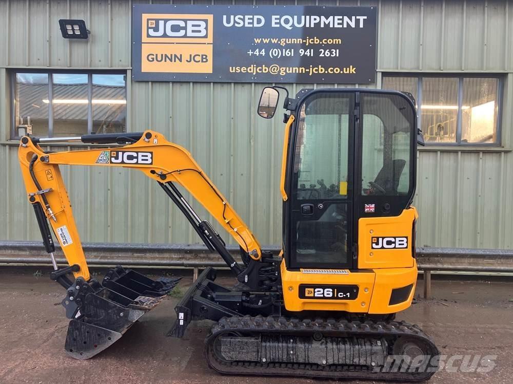 JCB 26C-1 ミニ油圧ショベル 7t以下（ミニユンボ・ミニディガー）
