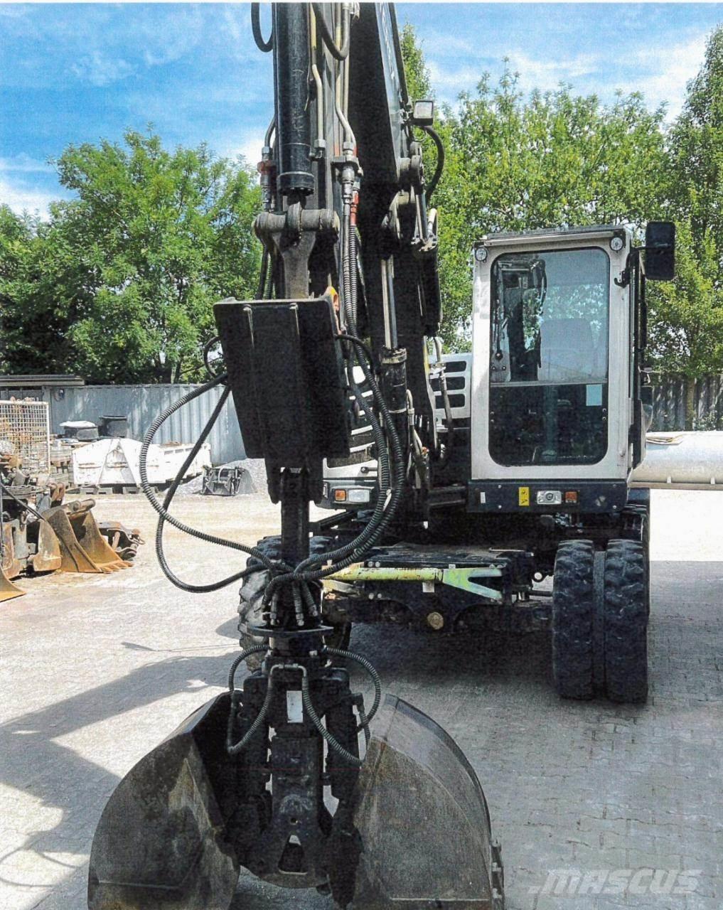 Terex TW 85 ホイール式油圧ショベル（パワーショベル・ユンボ・バックホー）