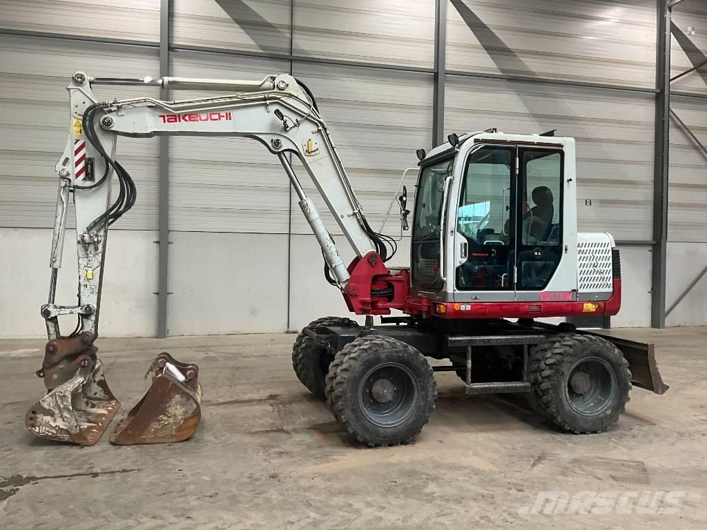 Takeuchi TB 175 W ホイール式油圧ショベル（パワーショベル・ユンボ・バックホー）
