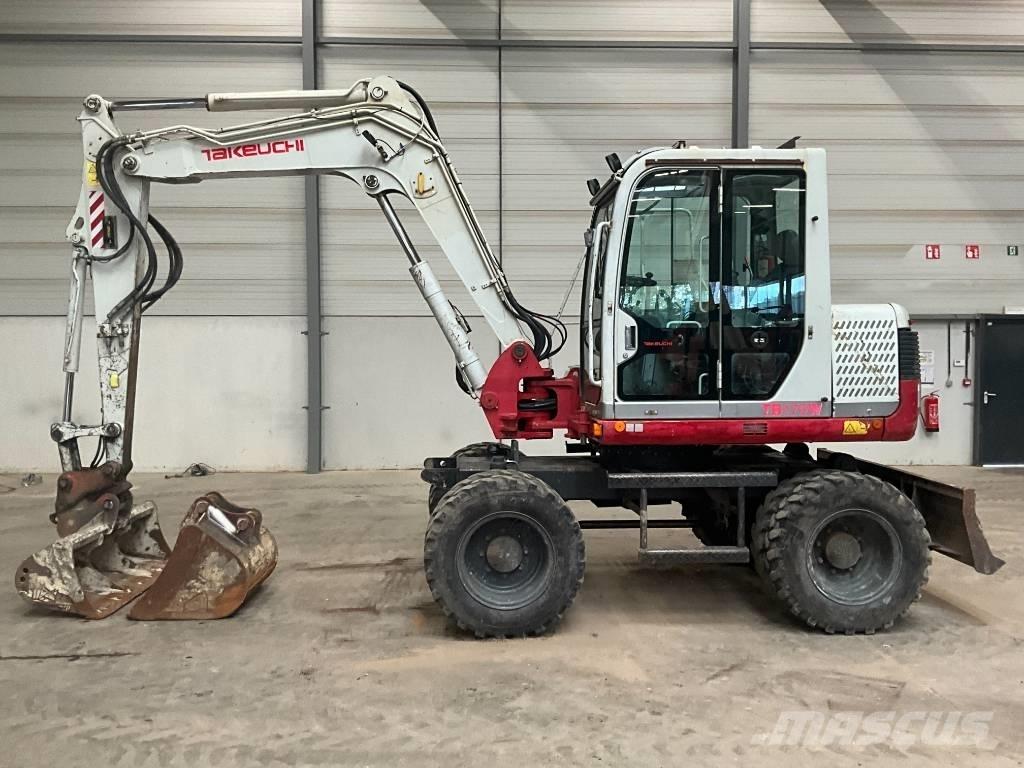 Takeuchi TB 175 W ホイール式油圧ショベル（パワーショベル・ユンボ・バックホー）