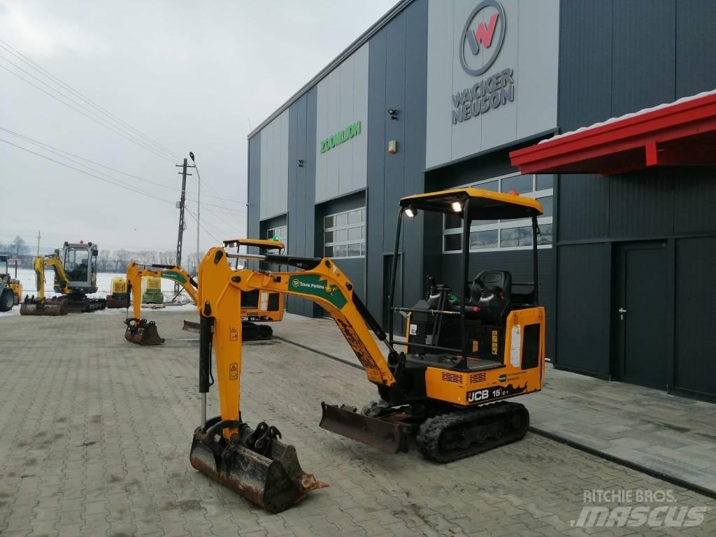 JCB 15 C-1 ミニ油圧ショベル 7t以下（ミニユンボ・ミニディガー）