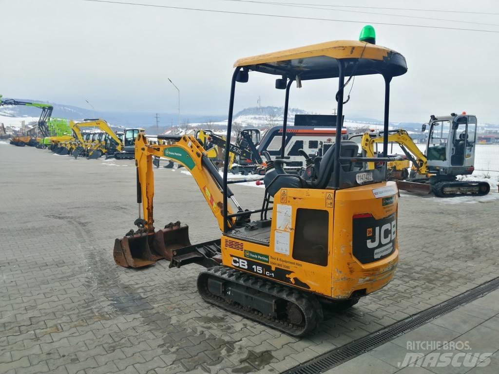 JCB 15 C-1 ミニ油圧ショベル 7t以下（ミニユンボ・ミニディガー）