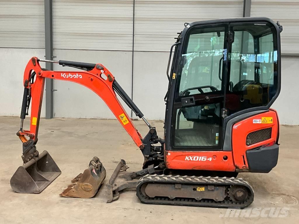 Kubota KX 016-4 ミニ油圧ショベル 7t以下（ミニユンボ・ミニディガー）