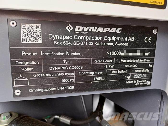 Dynapac CC900S 牽引式ローラ