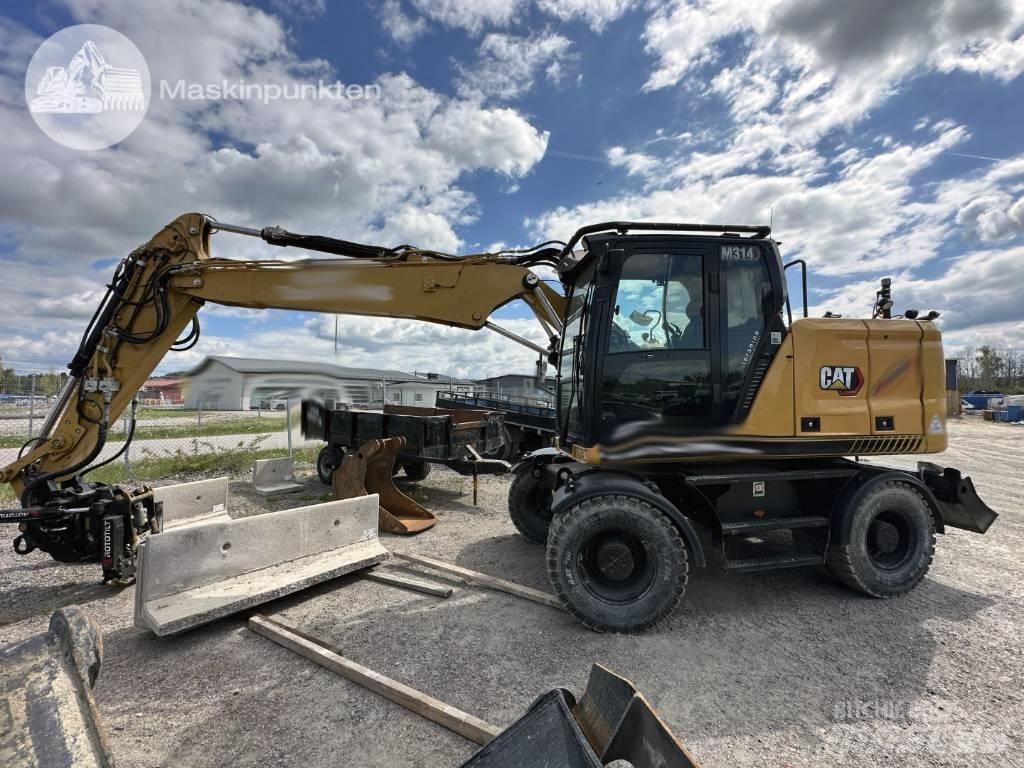 CAT M 314 ホイール式油圧ショベル（パワーショベル・ユンボ・バックホー）