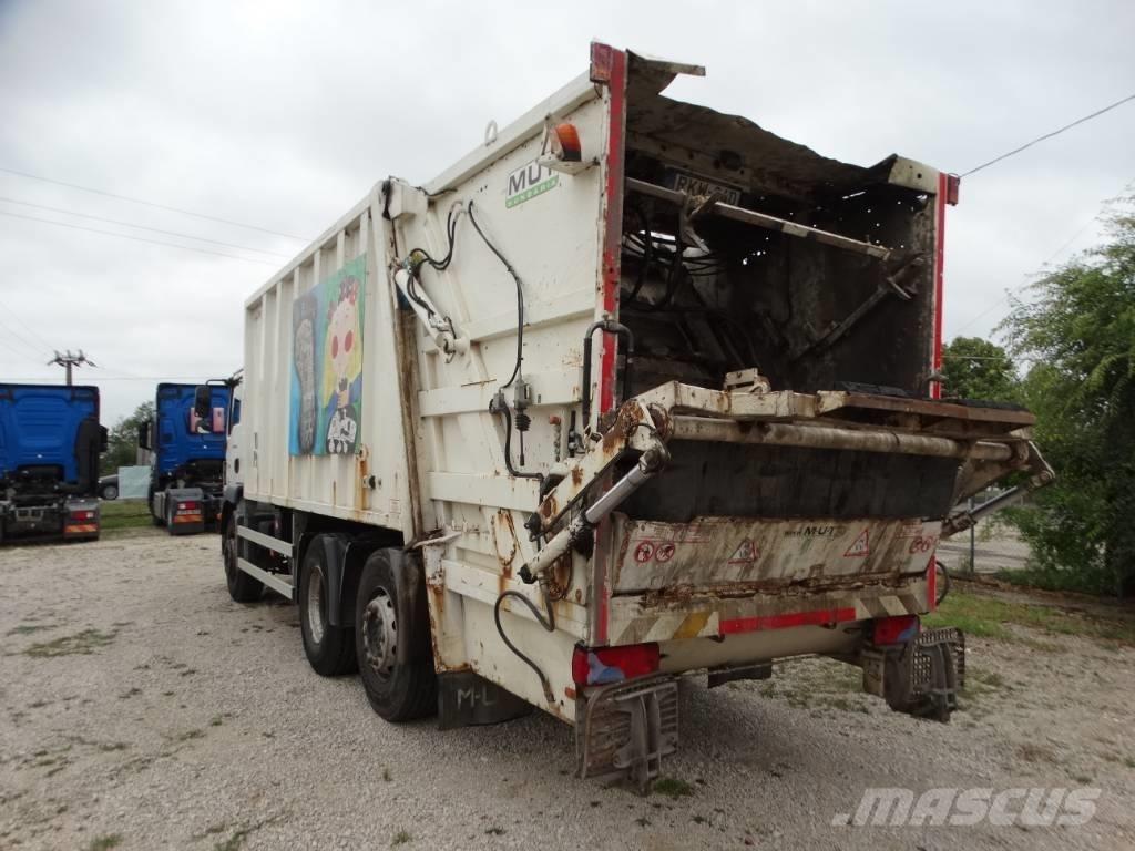 MAN TGM 26.320 塵芥車、パッカー車