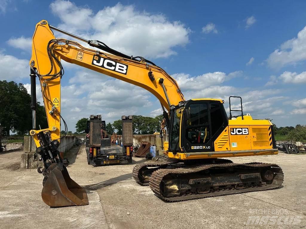 JCB 220Xlc 大型油圧ショベル12t以上（パワーショベル・ユンボ）