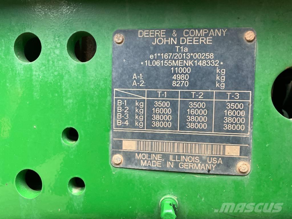 John Deere 6155 M トラクター