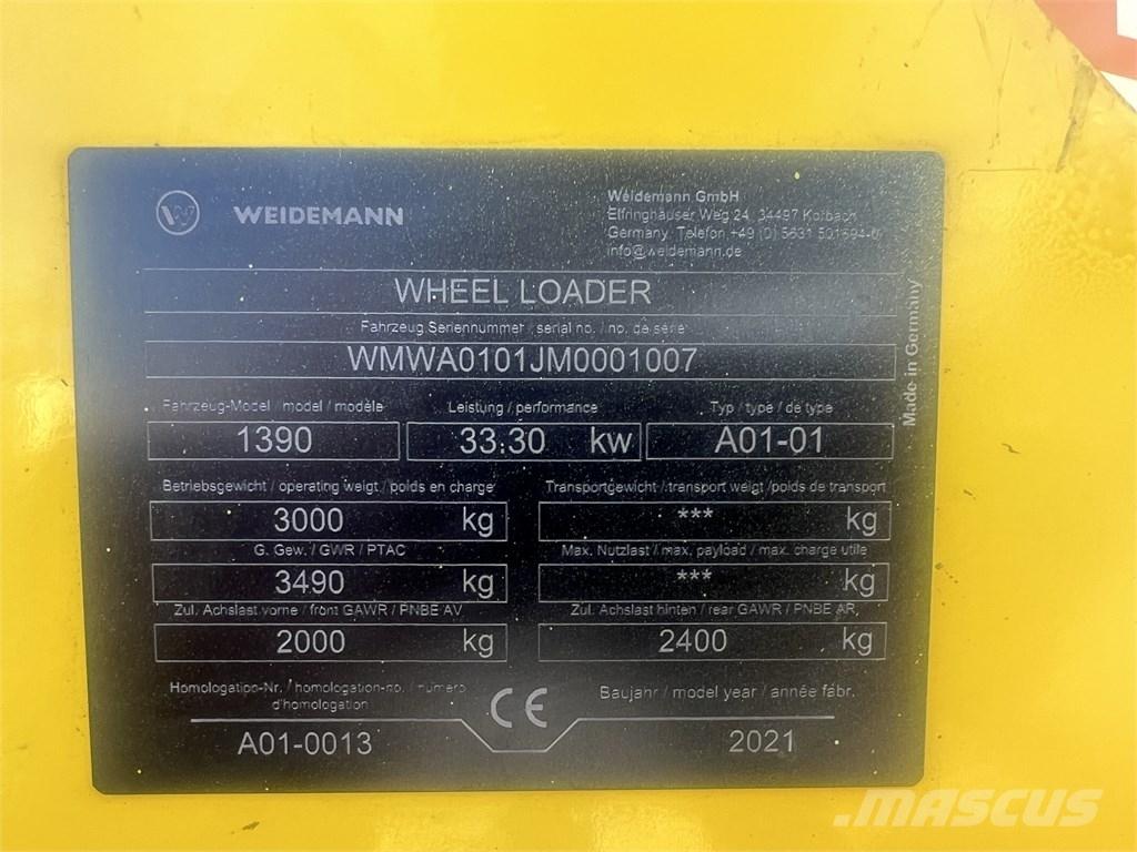 Weidemann 1390 ミニローダー