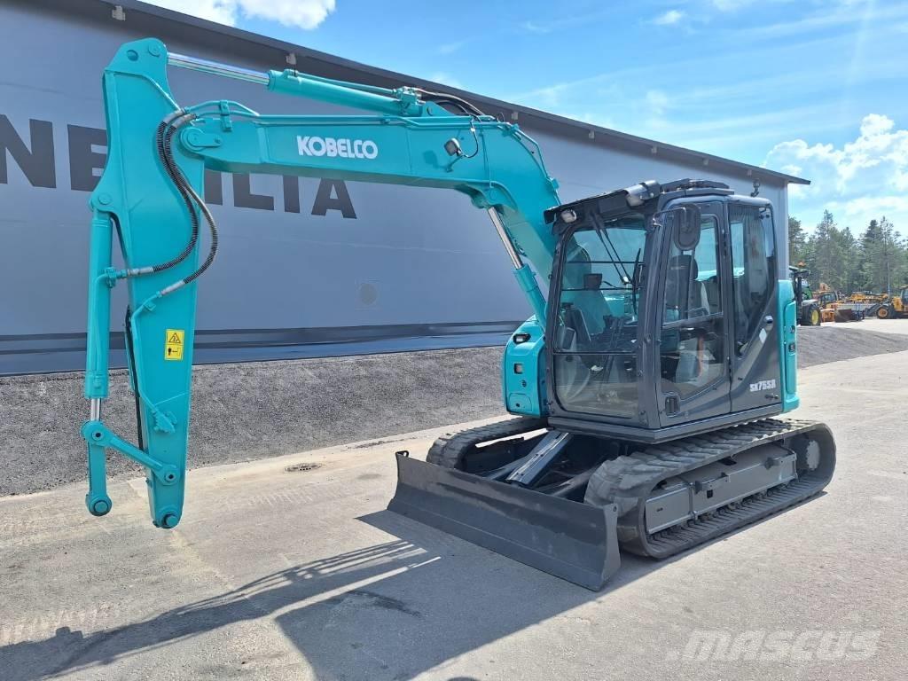 Kobelco SK75SR-7 中型油圧ショベル 7ｔ-12ｔ（ユンボ・パワーショベル・バックホー）