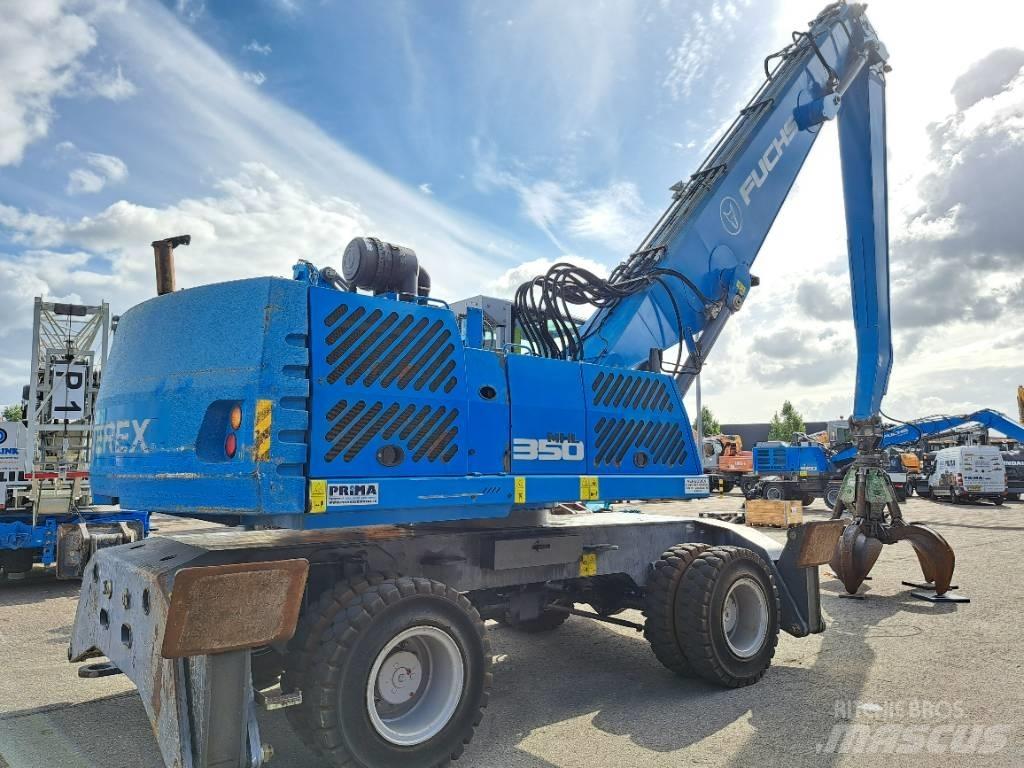 Fuchs MHL350E + Polyp 廃棄物／工業産廃処理機