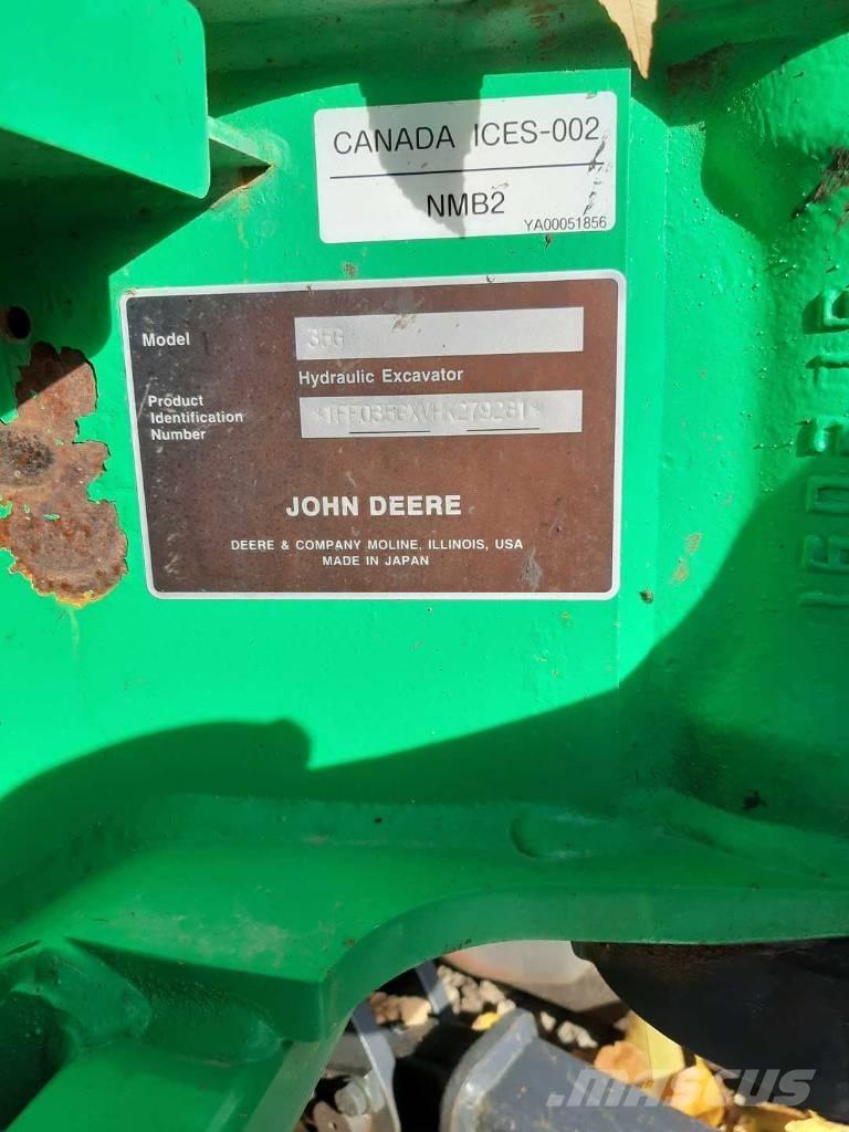 John Deere 35 G ミニ油圧ショベル 7t以下（ミニユンボ・ミニディガー）