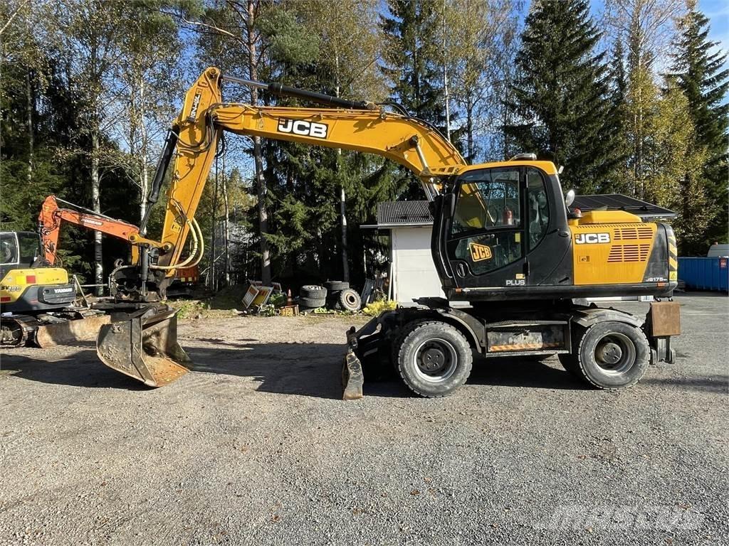 JCB 175W Plus ホイール式油圧ショベル（パワーショベル・ユンボ・バックホー）