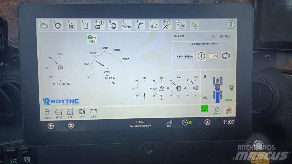 Rottne H21D SP 661 ハーベスター