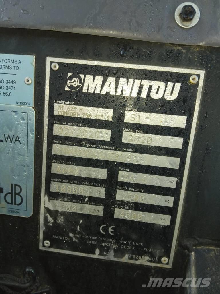 Manitou MT 625 テレスコーピックハンドラー