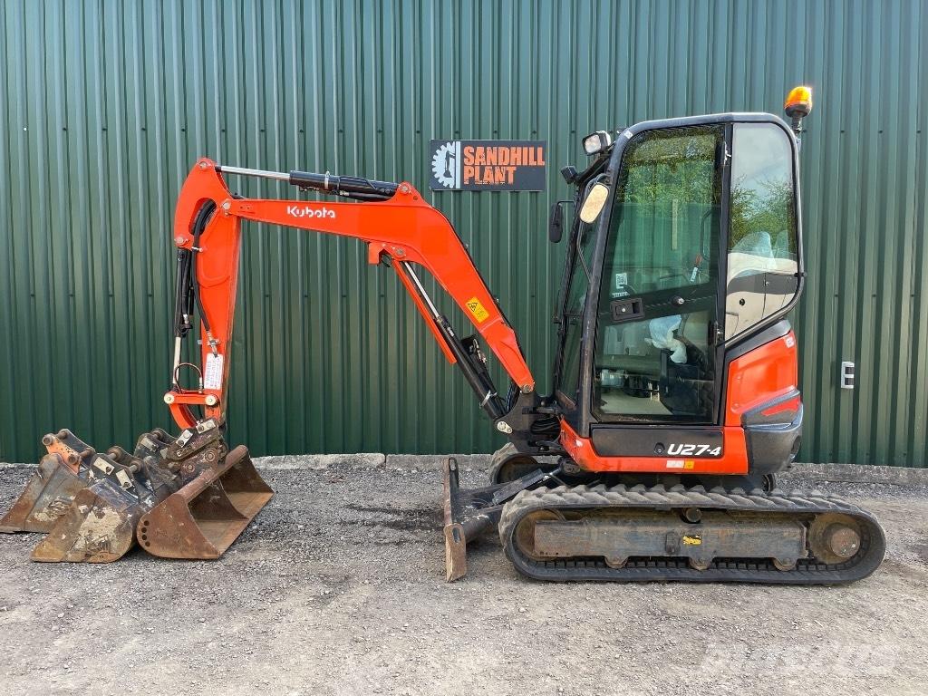 Kubota U 27-4 ミニ油圧ショベル 7t以下（ミニユンボ・ミニディガー）