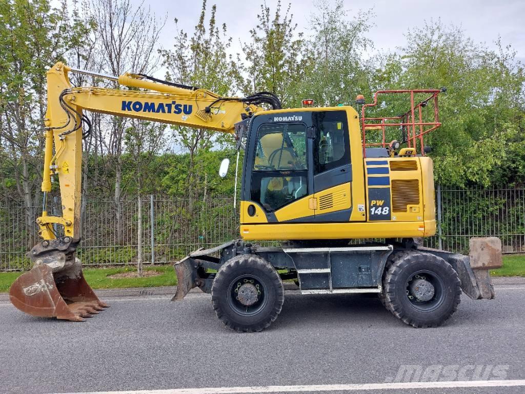 Komatsu PW148-11 ホイール式油圧ショベル（パワーショベル・ユンボ・バックホー）
