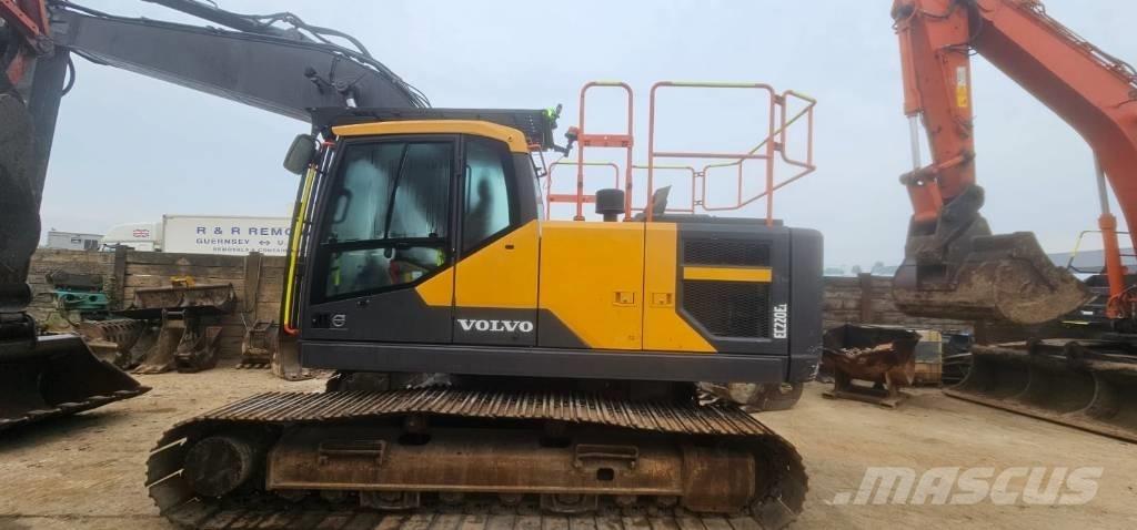 Volvo EC220EL 林業油圧ショベル（パワーショベル・ユンボ・バックホー）