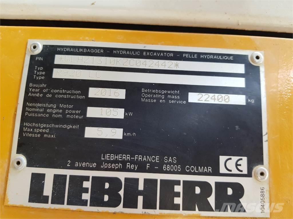 Liebherr R920 大型油圧ショベル12t以上（パワーショベル・ユンボ）
