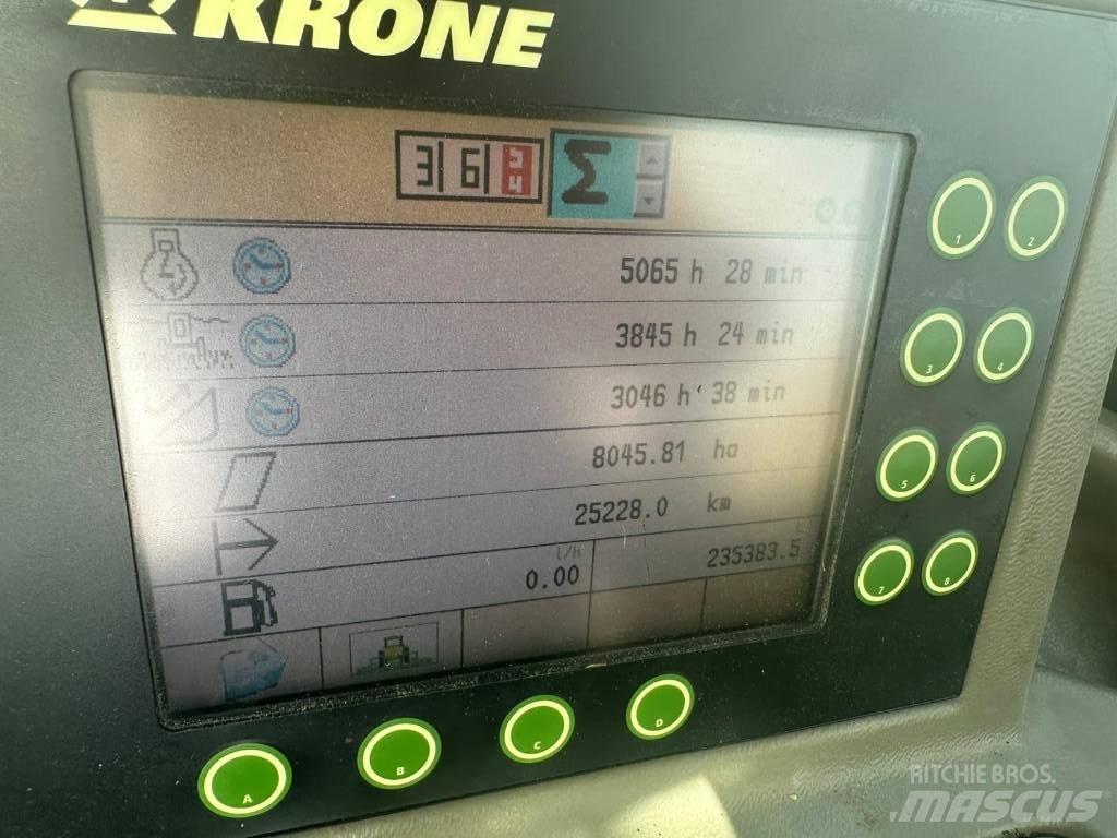 Krone Big X 500 自走式フォレージハーベスター