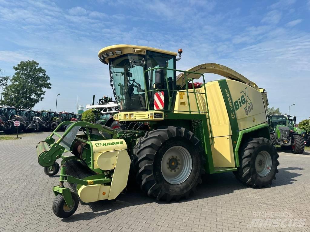 Krone Big X 500 自走式フォレージハーベスター