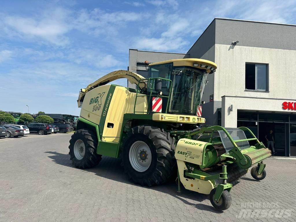 Krone Big X 500 自走式フォレージハーベスター