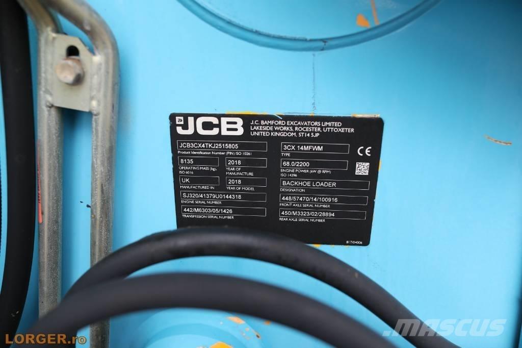 JCB 3 CX 14 バックホーローダー