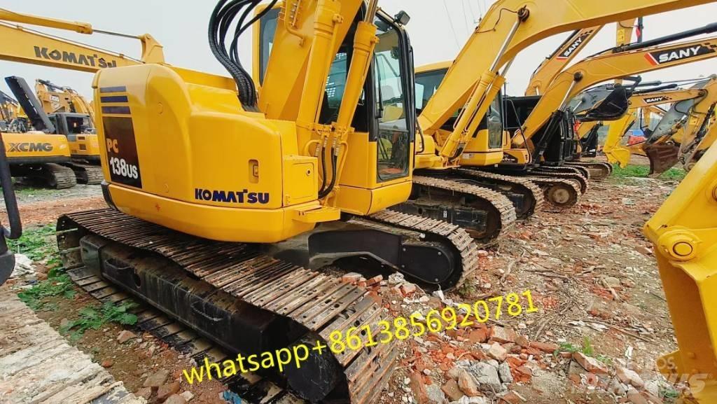 Komatsu PC 138 US-8 中型油圧ショベル 7ｔ-12ｔ（ユンボ・パワーショベル・バックホー）