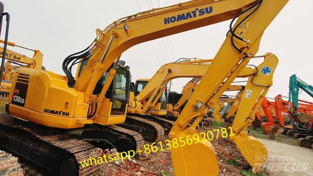 Komatsu PC 138 US-8 中型油圧ショベル 7ｔ-12ｔ（ユンボ・パワーショベル・バックホー）