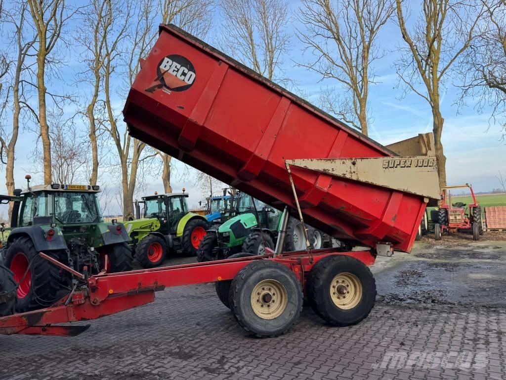 Beco Super 1000 ダンプトレーラー