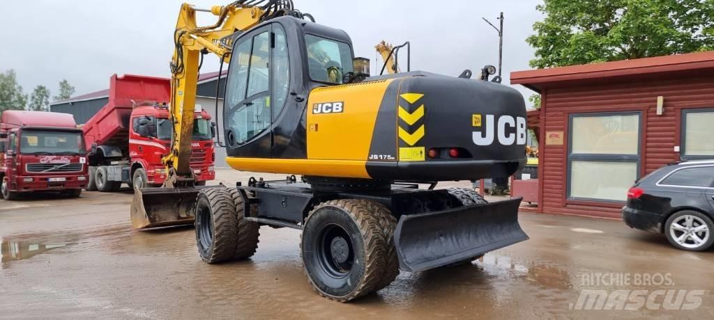 JCB JS 175 W ホイール式油圧ショベル（パワーショベル・ユンボ・バックホー）