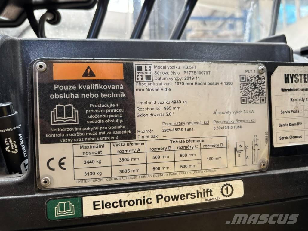 Hyster H3.5FT ディーゼル・軽油