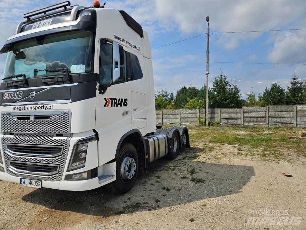 Volvo FH 16 6x2 550 中古トラクターヘッド | トレーラーヘッド