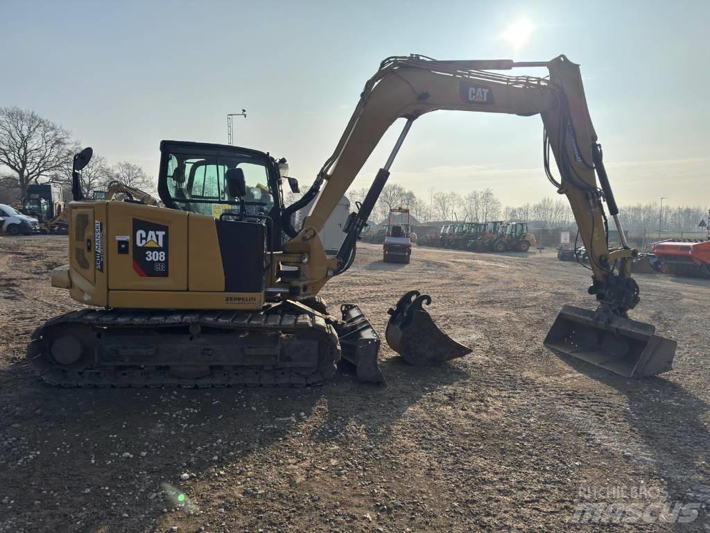 CAT 308-07A CR 中型油圧ショベル 7ｔ-12ｔ（ユンボ・パワーショベル・バックホー）