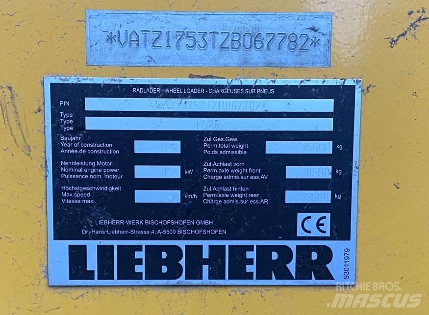 Liebherr L 526 ホイールローダー・タイヤショベル