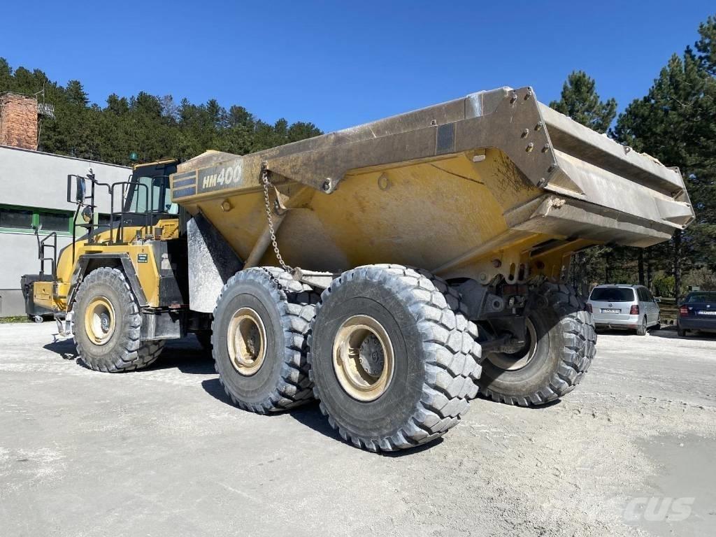 Komatsu HM 400 アーティキュレート式ダンプトラック