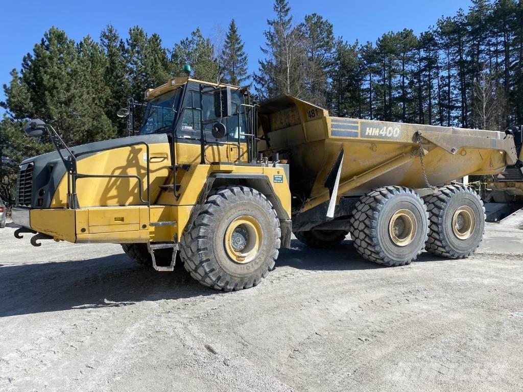 Komatsu HM 400 アーティキュレート式ダンプトラック