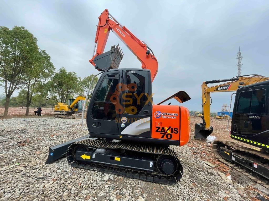 Hitachi ZX 70 中型油圧ショベル 7ｔ-12ｔ（ユンボ・パワーショベル・バックホー）