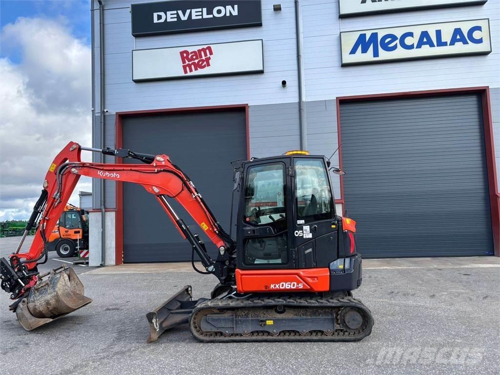 Kubota KX060-5 ミニ油圧ショベル 7t以下（ミニユンボ・ミニディガー）