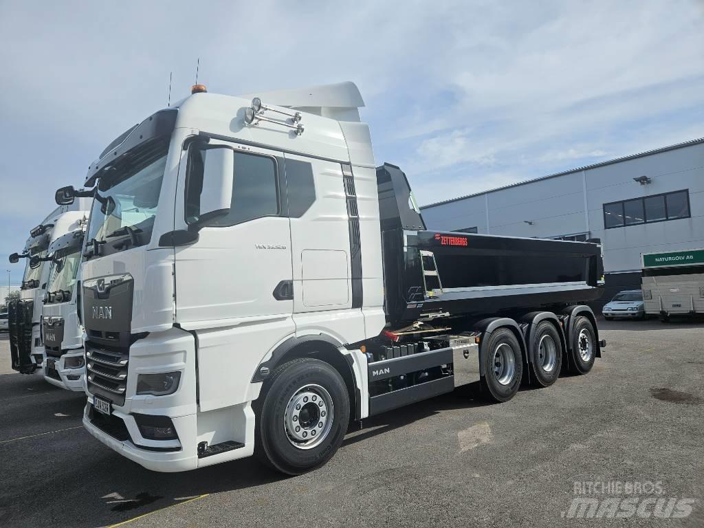 MAN TGX 35.510 8x4-4 ダンプ