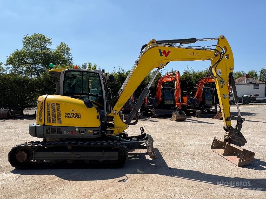 Wacker Neuson EZ 80 中型油圧ショベル 7ｔ-12ｔ（ユンボ・パワーショベル・バックホー）