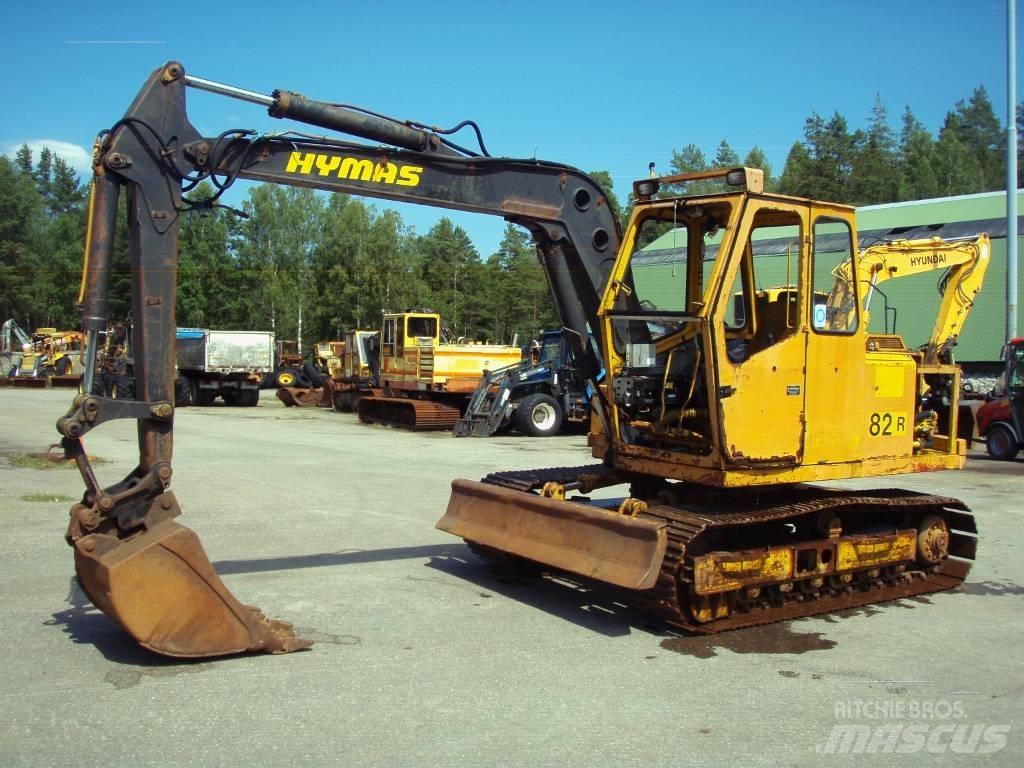 Hymas 82 R 中型油圧ショベル 7ｔ-12ｔ（ユンボ・パワーショベル・バックホー）