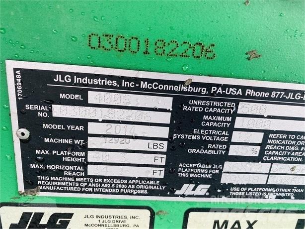 JLG 400 S ブームリフト　直伸型