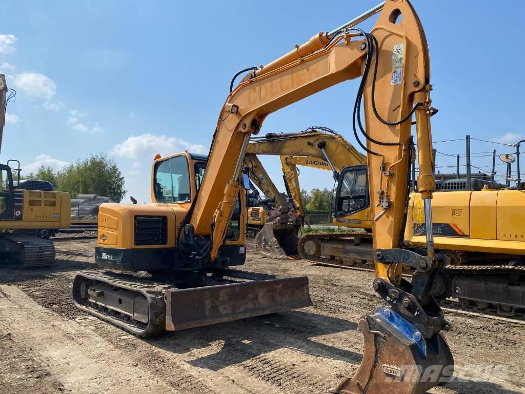 Hyundai R 80 CR-9A 中型油圧ショベル 7ｔ-12ｔ（ユンボ・パワーショベル・バックホー）