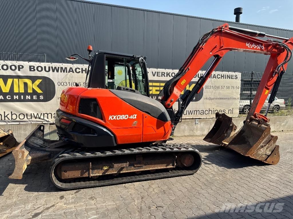 Kubota KX 80-4 中型油圧ショベル 7ｔ-12ｔ（ユンボ・パワーショベル・バックホー）