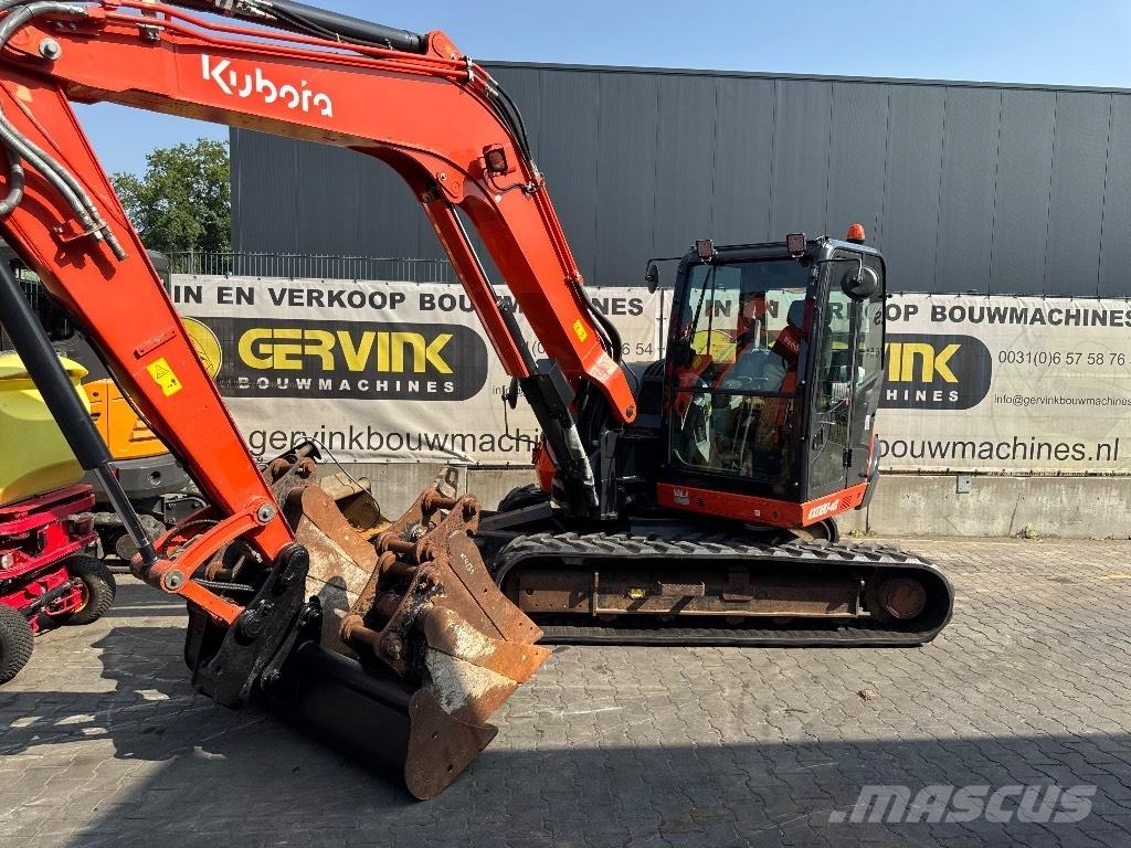 Kubota KX 80-4 中型油圧ショベル 7ｔ-12ｔ（ユンボ・パワーショベル・バックホー）
