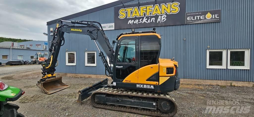 Hyundai HX 85 A 中型油圧ショベル 7ｔ-12ｔ（ユンボ・パワーショベル・バックホー）